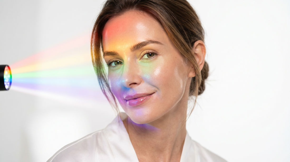 7 LED light colors for skin therapy guide