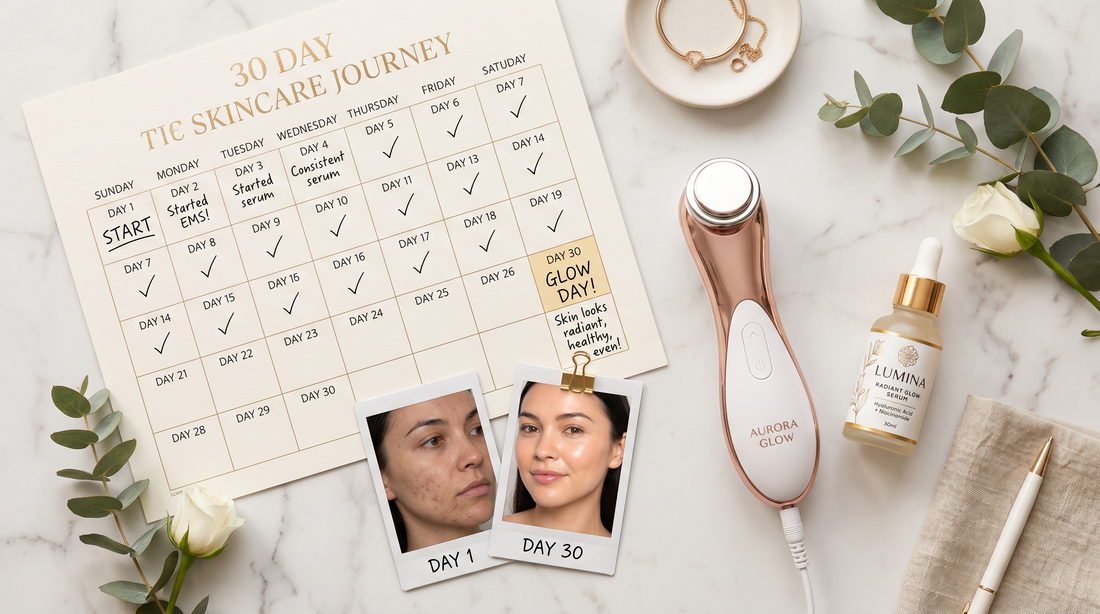 30 day EMS facial device challenge honest results