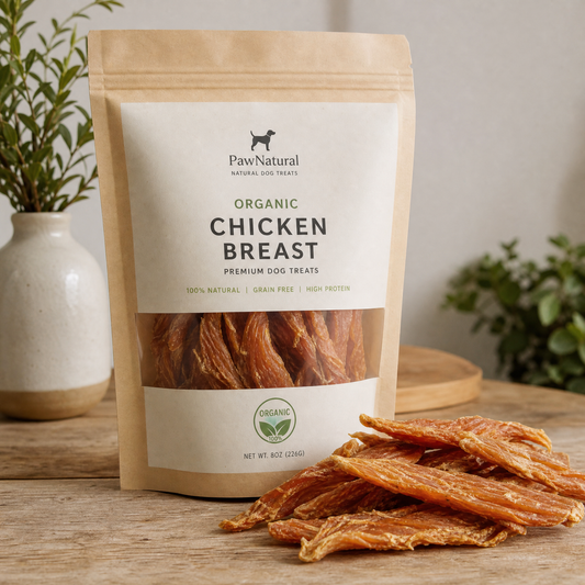 Organic Dried Chicken Breast Dog Treats